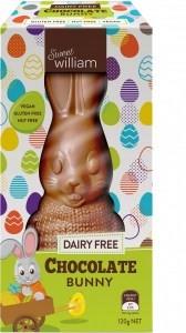 Sweet William Hollow Chocolate Bunny G/F 120g