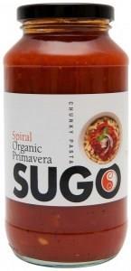 Spiral Organic Primavera Sugo G/F Glass 709g