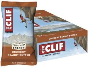CLIF Energy Bar Crunchy Peanut Butter 12x68g