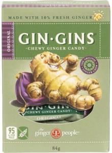 The Ginger People Gin Gins Ginger Candy Chewy Original 12x84g
