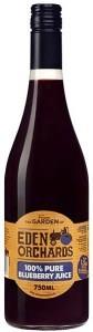 Eden Orchards Pure Blueberry Juice 750ml