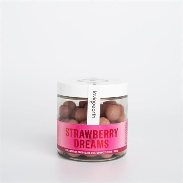 Chocolate Coated Hazelnuts Strawberry Dreams
