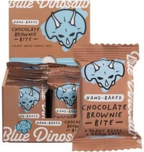Blue Dinosaur Hand-Baked Bite Chocolate Brownie 18x30g