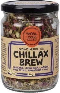Mindful Foods Chillax Brew Organic Herbal Tea 60g