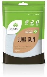 Lotus Organic Guar Gum G/F 75g