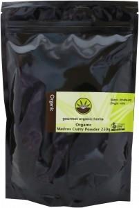 Gourmet Organic Madras Curry Powder 250g