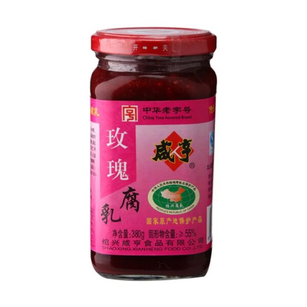 Xianheng Rose Fermented Bean Curd - 380g