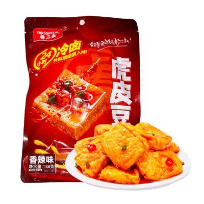 Yangsanshu Spicy Tiger Skin Tofu - 138g