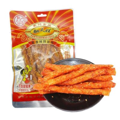 Flip Doll Vegetarian Spicy Tendon Flavour Snack 101g
