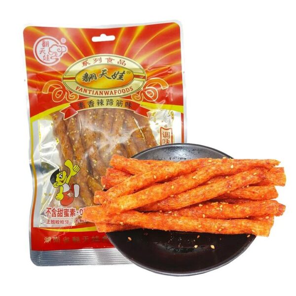 Flip Doll Vegetarian Spicy Tendon Flavour Snack 101g
