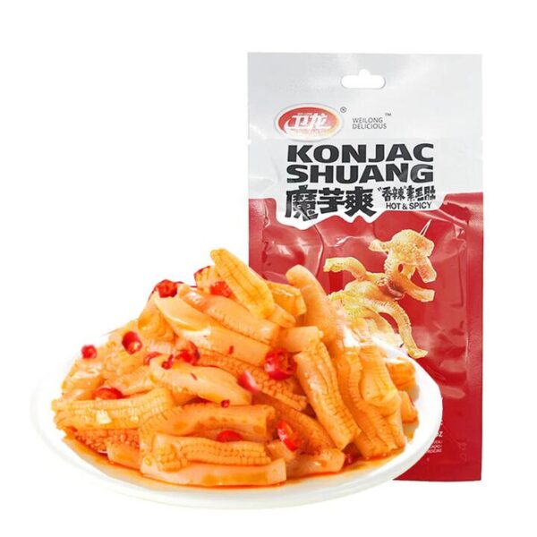 Wei Long Spicy Konjac Snack, 50g