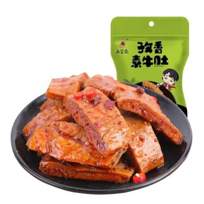 Wuxianzai Shredded Vegetarian Beef Tripe with Cumin Flavor - 100g
