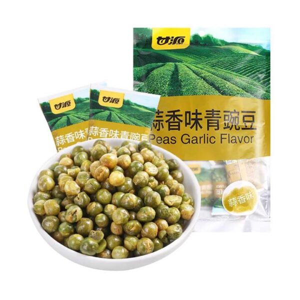 Ganyuan Garlic Flavor Green Peas - 208g