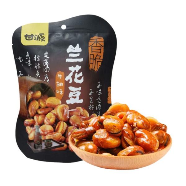Ganyuan Orchid Beans with Steak Flavor 75g