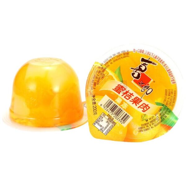 Strong Food Fruit Jelly with Mandarin Orange Pulp 200g