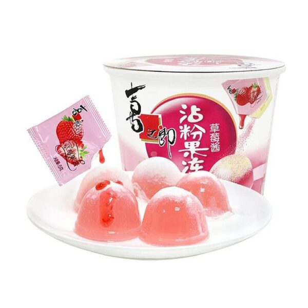 Strong Food Fruit Jelly with Strawberry Jam Flavour 135g by Xizhilang