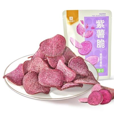 Bestore Purple Sweet Potato Crisps - Honey Lemon Flavor, 45g