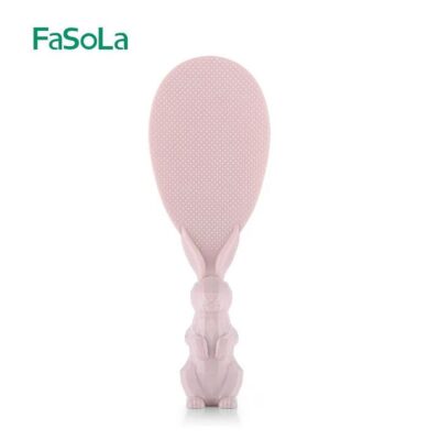 FaSoLa Upright Rice Serving Spoon in Dogwood Pink, 7.3*20.5cm
