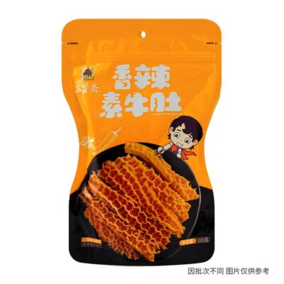 Wuxianzai Spicy Shredded Vegan Beef Tripe - 100g
