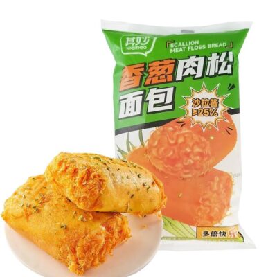 Kiemoe Scallion Meat Floss Bread - 60g