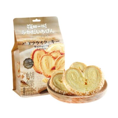 Fukada Ichibin Original Flavor Butterfly Cookies - 212g