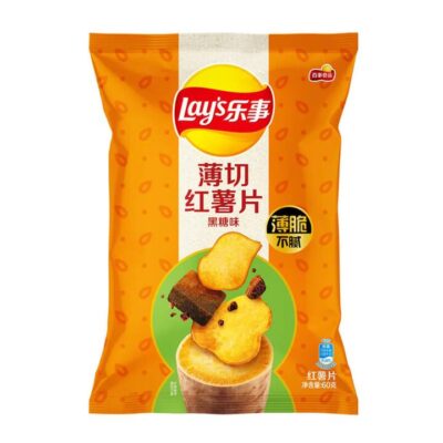 Lay's Thin-Cut Sweet Potato Chips - Brown Sugar Flavor, 60g