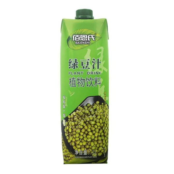 Baienshi Mung Bean Juice Plant Drink - 1L
