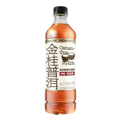 Genki Forest Facha Osmanthus Pu-Erh Tea - 550ml