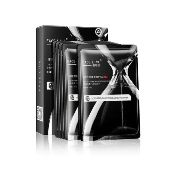 Face Live Activated Carbon Clean Repair Mask