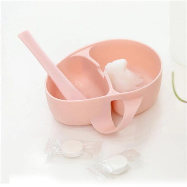 FaSoLa Pink Face Mask Bowl Beauty Set - 4 Pieces
