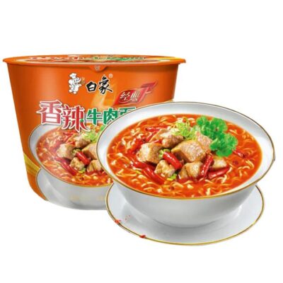 Baixiang Spicy Beef Soup Noodles - 106g
