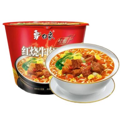 Baixiang Braised Beef Noodles - Bowl Pack 107g