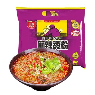 Baijia Spicy Hot Pot Vermicelli - 105g x 5 Packs