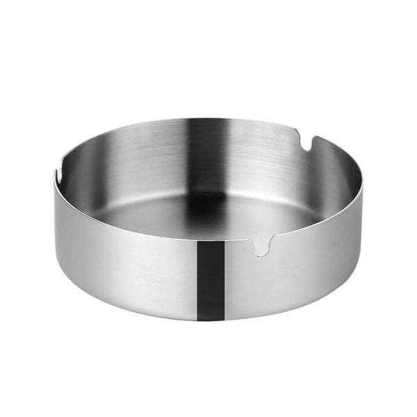 Ulife Stainless Steel Round Ashtray
