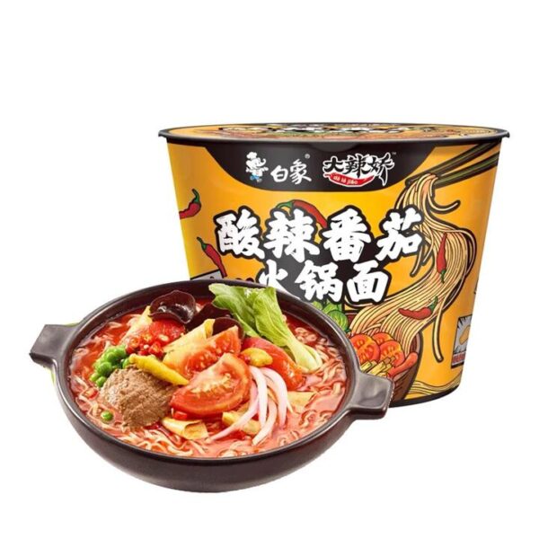 Baixiang Spicy Tomato Hotpot Noodles - 124g