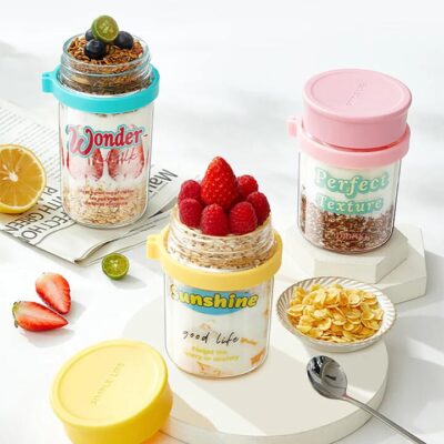 Modern SweetHome Oatmeal Cup - Yellow, 500ml
