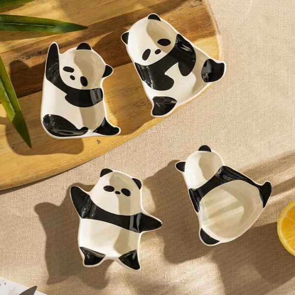 Modern SweetHome Mototo Panda Sauce Dishes