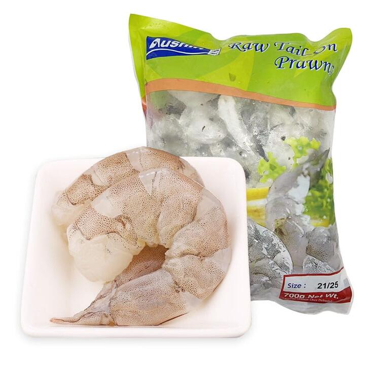 [Frozen] Aushin Tail-On Shrimp Meat 700g