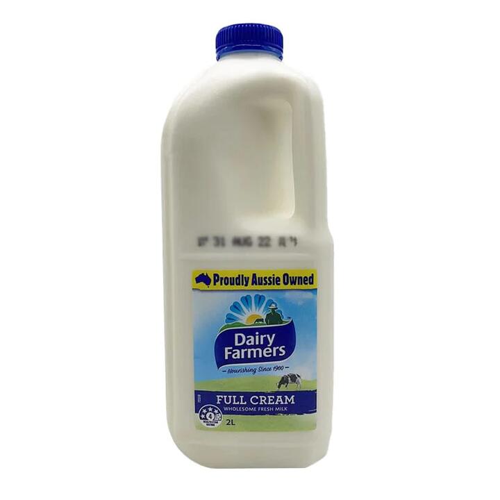 Dairy Farmers Full Cream Milk 2L