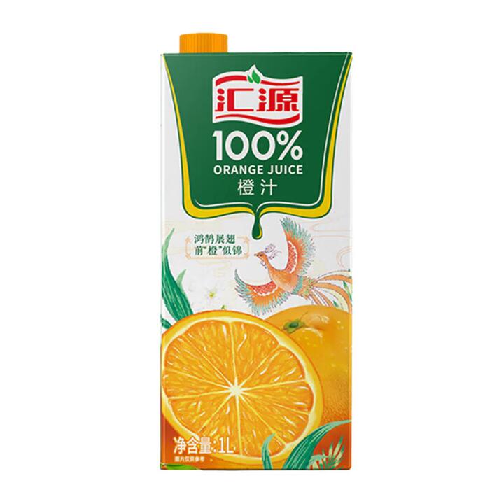 Huiyuan 100% Orange Juice 1L
