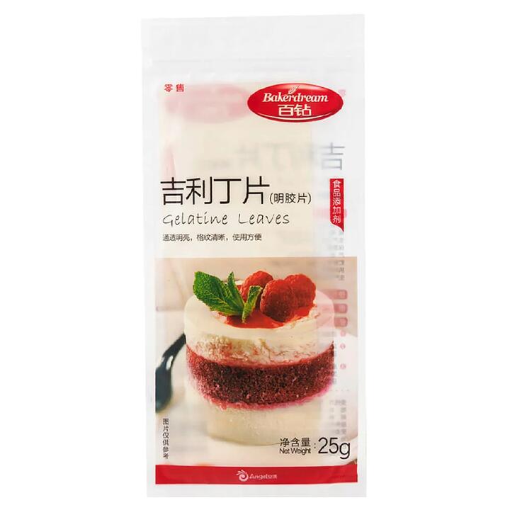 BaiZuan Geletin Sheets 25g