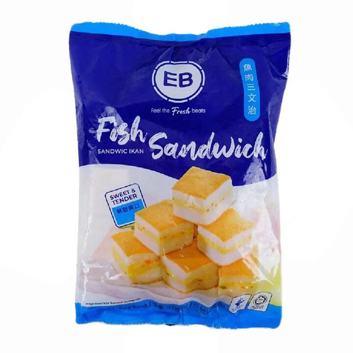 [Frozen] EB Fish Meat Sandwich 500g