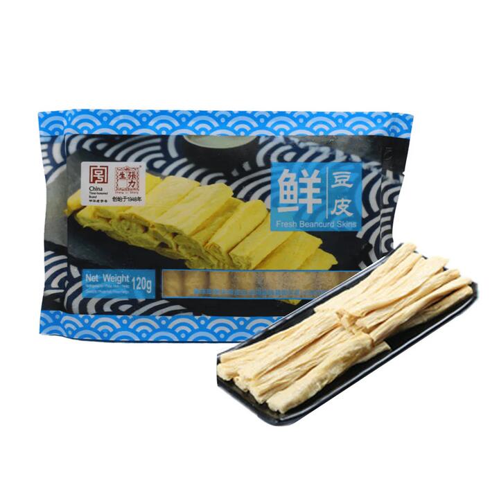 [Frozen] Zhang Lisheng Quick-Frozen Fresh Tofu Skin 120g