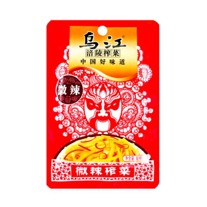 Wujiang Preserved Vegetables, Mildly Spicy, 80g