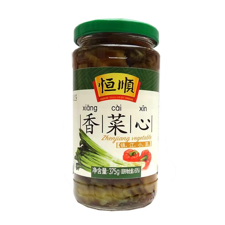 Hengshun Pickled Lettuce and Coriander Hearts, 375g