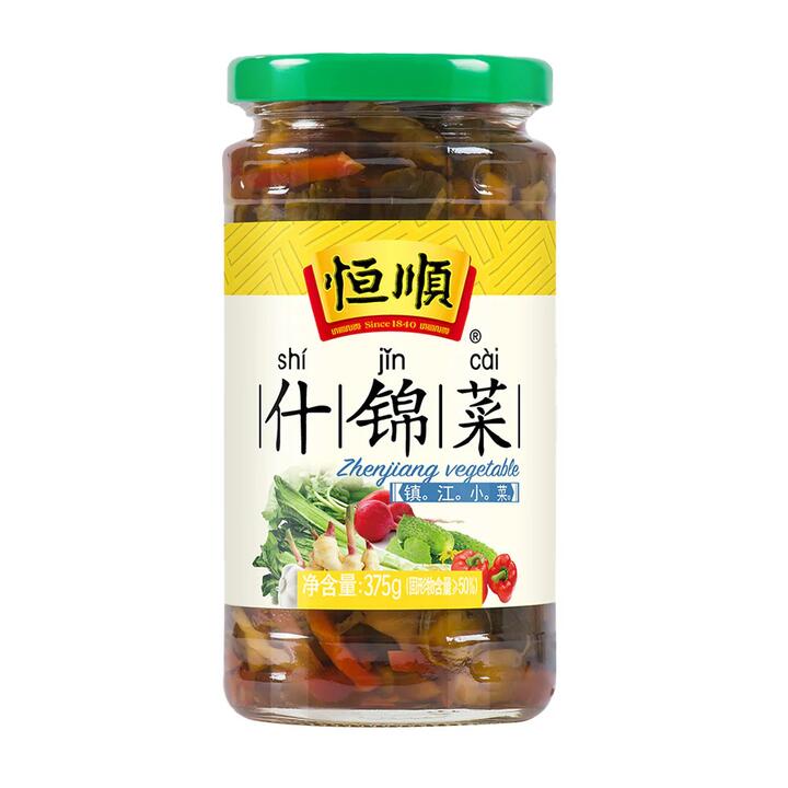 Hengshun Mixed Pickled Vegetables 375g