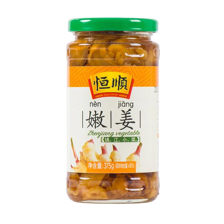 Hengshun Pickled Tender Ginger 375g