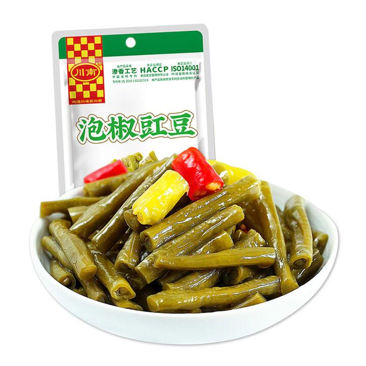 Chuan Nan Pickled Chili Cowpeas Side Dish, 81g