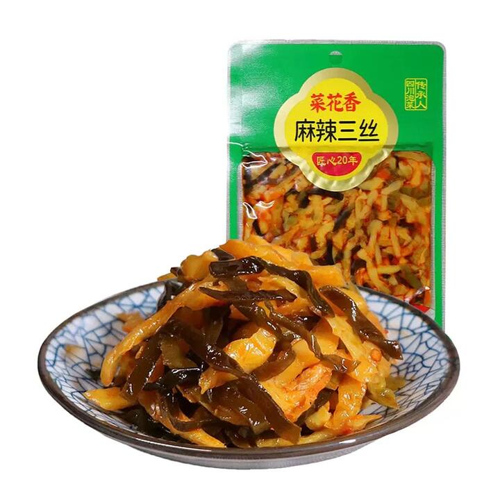 Caihua Xiang Spicy Shredded Trio 105g