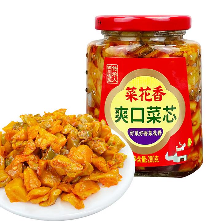 Caihuaxiang Pickled Mustard Stems - 280g